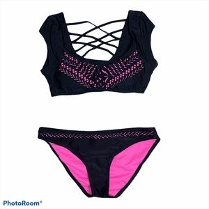 BIKINI NATION 2 piece bathing suit